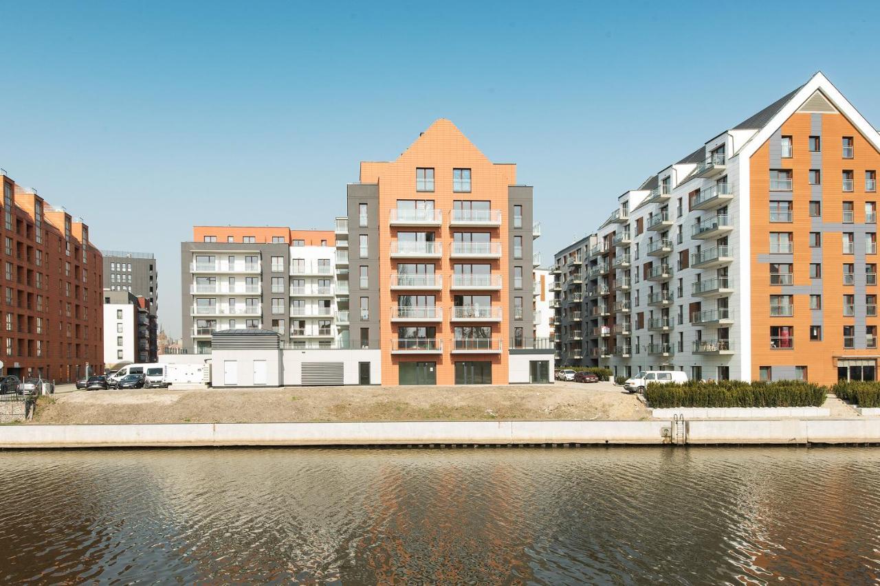 Aura Island Riverside By Downtown Apartments กดัญสก์ ภายนอก รูปภาพ
